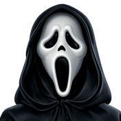 Ghostface AI voice artwork