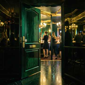 Velvet Door Swing