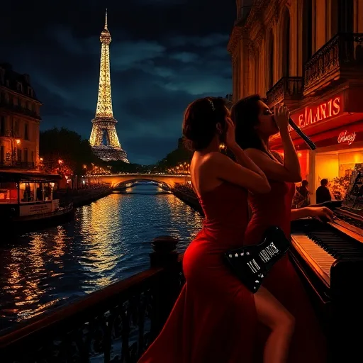 Paris Nocturne — Princesse & Bad Boy