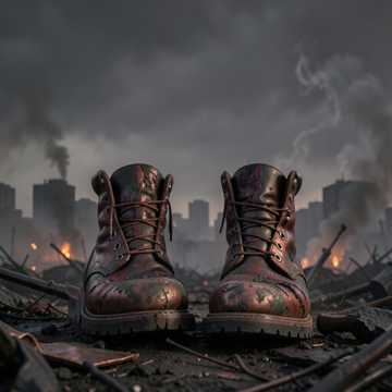 War Paint on My Work Boots