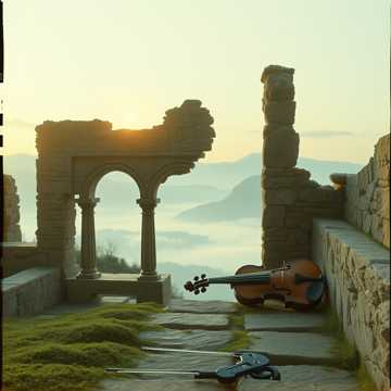 Dawn Over The Ruins