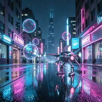 Neon Pulse Reverie