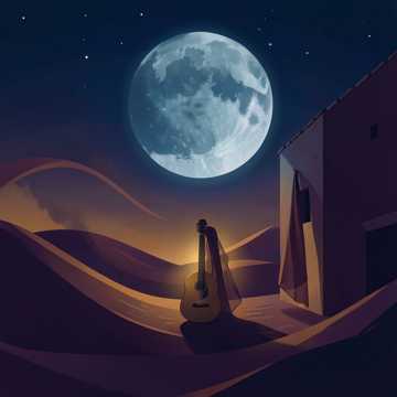 أشواق القمر المظلم
