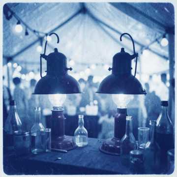 Roodkoppen in de Tent