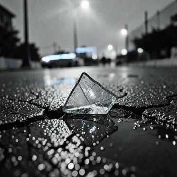 Midnight Echoes of Broken Glass Midnight Echoes of Broken Glass