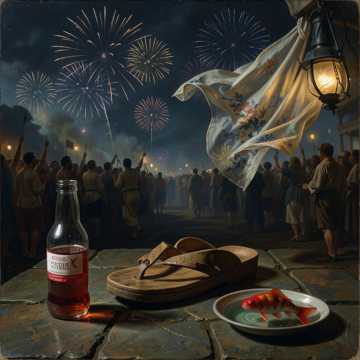 祭りの夜に結んで