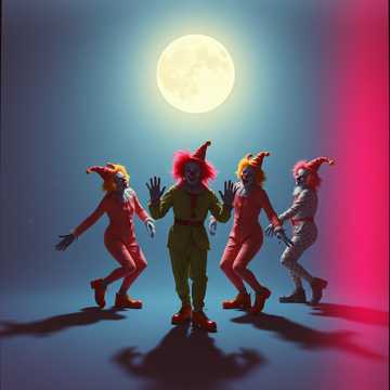 Clowns in the Scene