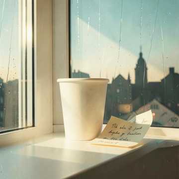 Paper Cup Morning
