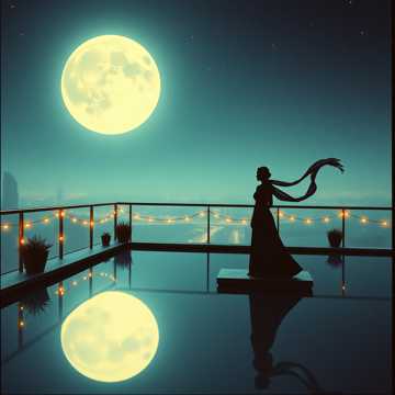 चाँदनी रात में