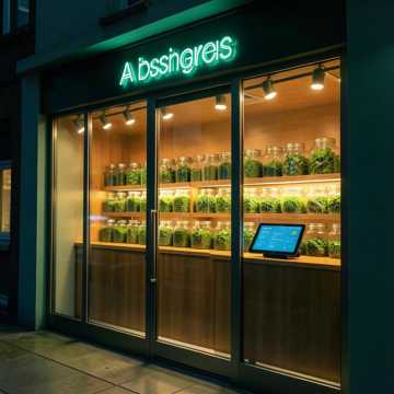 A stranger with weed 