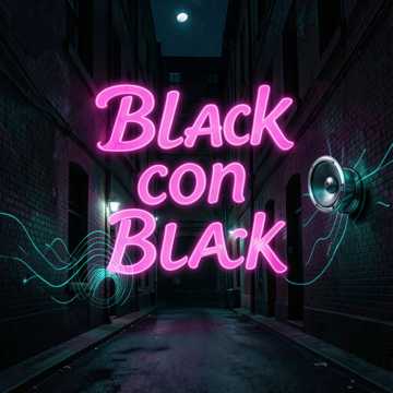Black con black