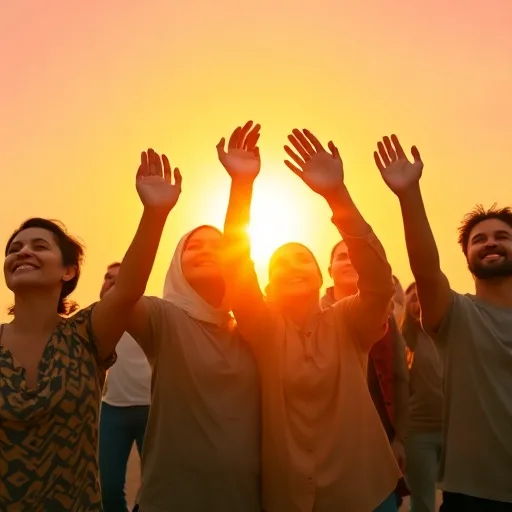 La liberté par l'amour et pour le bonheur du monde entier