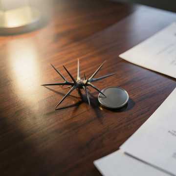 Thorns on My Desk
