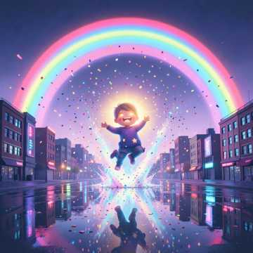 Riot of Neon Sparks