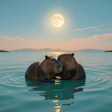Amor de capivara