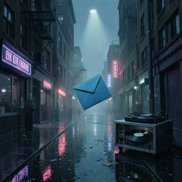 Blue Envelope Blue Envelope
