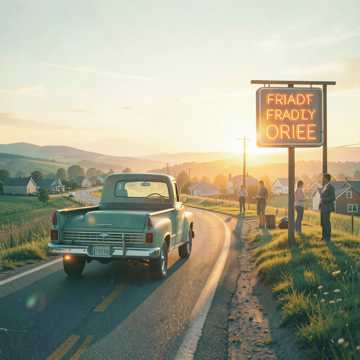 Midnight on Country Roads