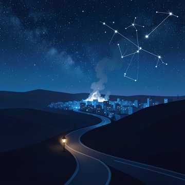 Lanterns Over Starry Horizons