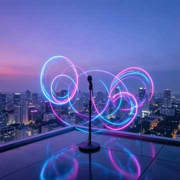 Echoes of the Neon Void