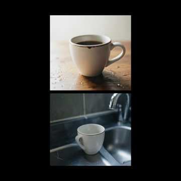Dein Becher am Spülstein