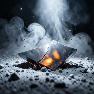 Ashes in the Midnight Veil