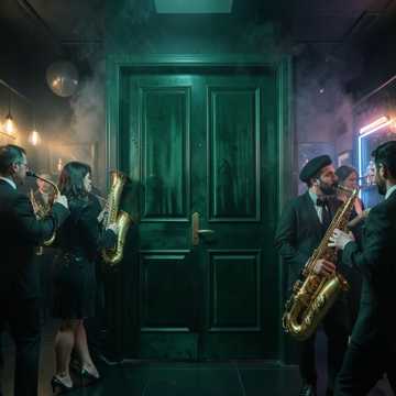 Velvet Door Swing