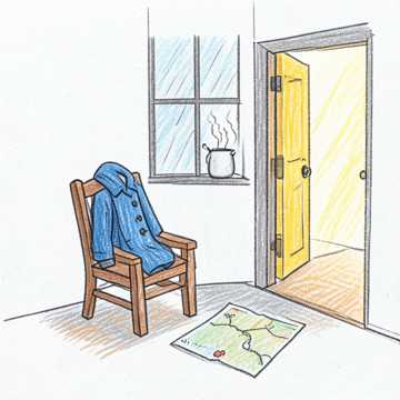 The Light Beside the Door