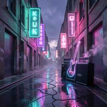 Neon Grunge Echo