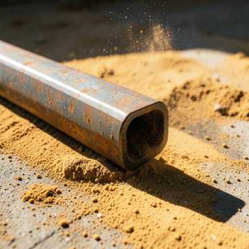 Steel Bars and Dust Steel Bars and Dust
