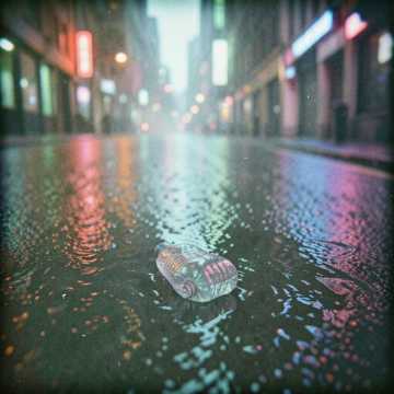 Midnight Mirage of Solitude