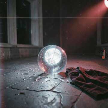 Mond aus Glas
