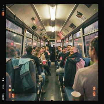 Brandt på bussen