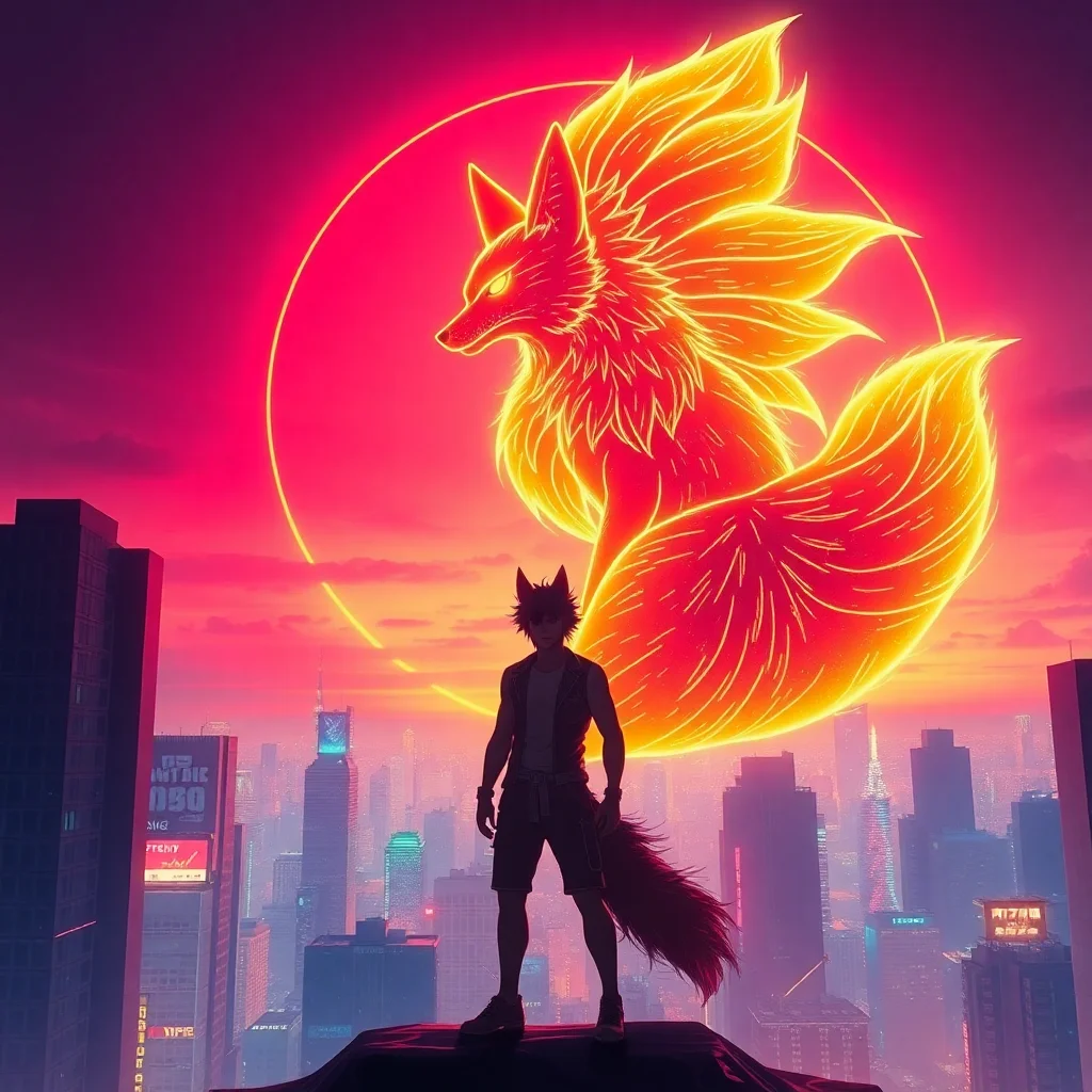Neon Tails Orbit Tokyo