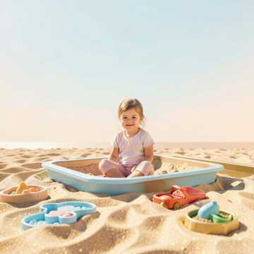 Lotti im Sandkasten