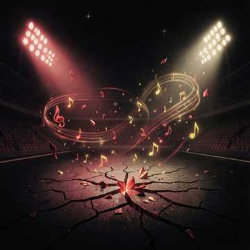 Schlager-Sturm Drums und Klang