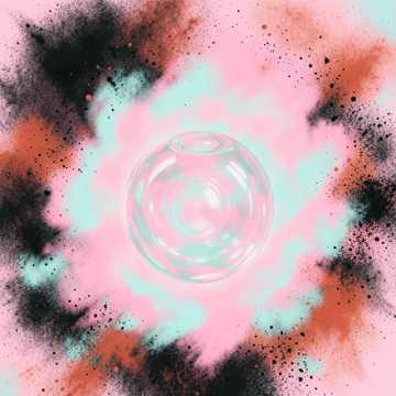 Шанырак из стекла