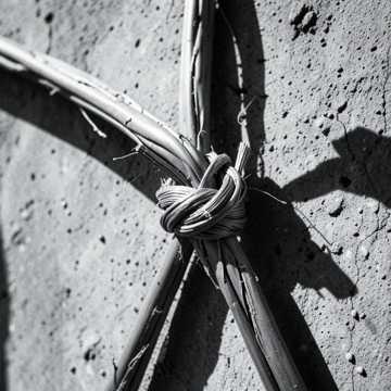 Cable Tied Heart
