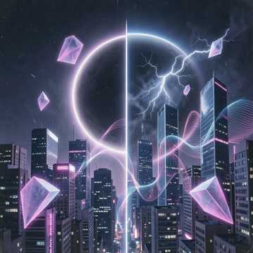 Eclipsed Neon Reverberations