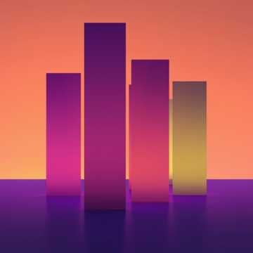 Neon Skies & Black Beats