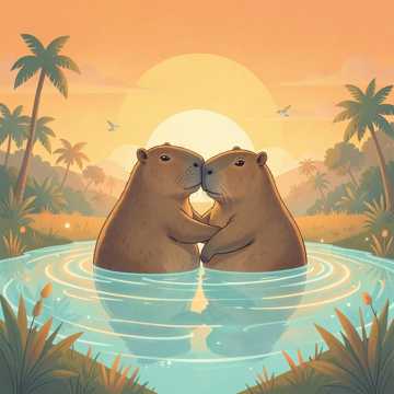 Amor de capivara 