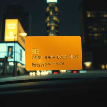 Golden Heart Card