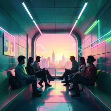 Metro a las 7