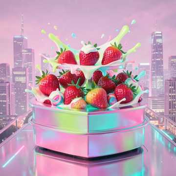 Fresas con crema