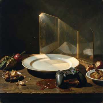Diaz On His Plates