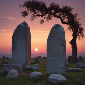 Иске ташлар зиратта