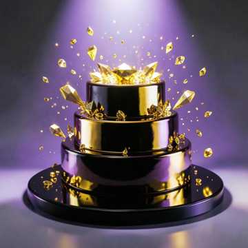 Gold‑Glide Birthday Beat
