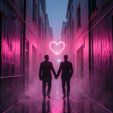 Neon Pulse Serenade Neon Pulse Serenade