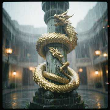Drachen aus Gold