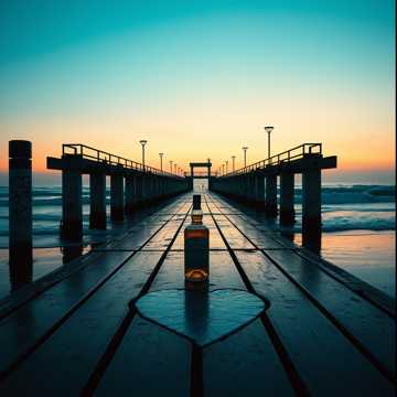 Muelle de dos mareas