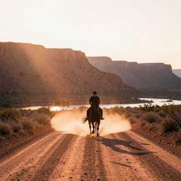 Dusty Saddle Road